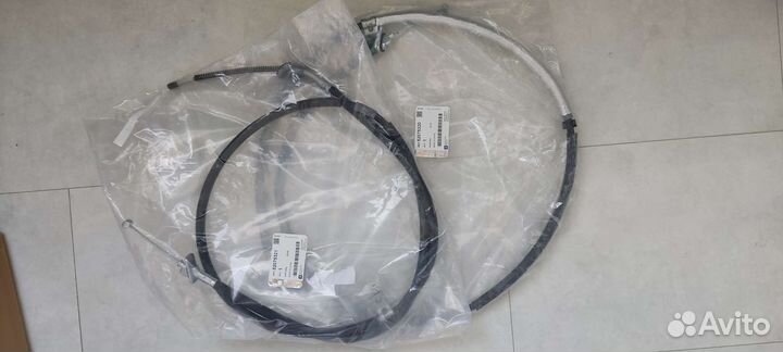 Комплект тросов ручного тормоза, оригинал GM