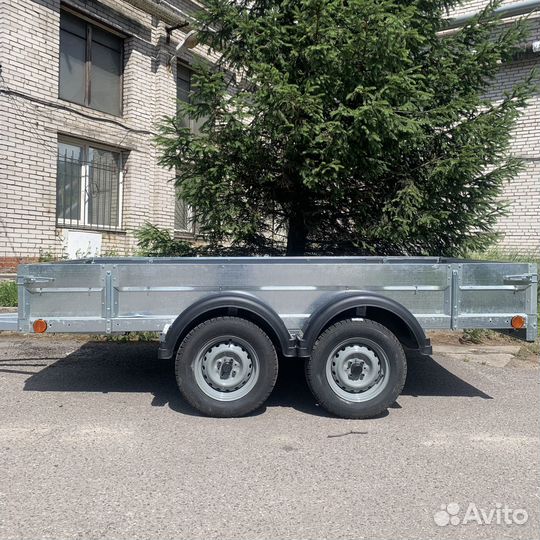 Двухосный прицеп 3000*1500. Категория В. гп 1000кг