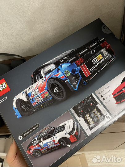 Конструктор lego Technic 42153 Шевроле Камаро ZL1