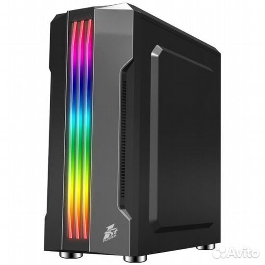 Корпус 1stplayer Rainbow R3-A ATX 1x120mm LED TG