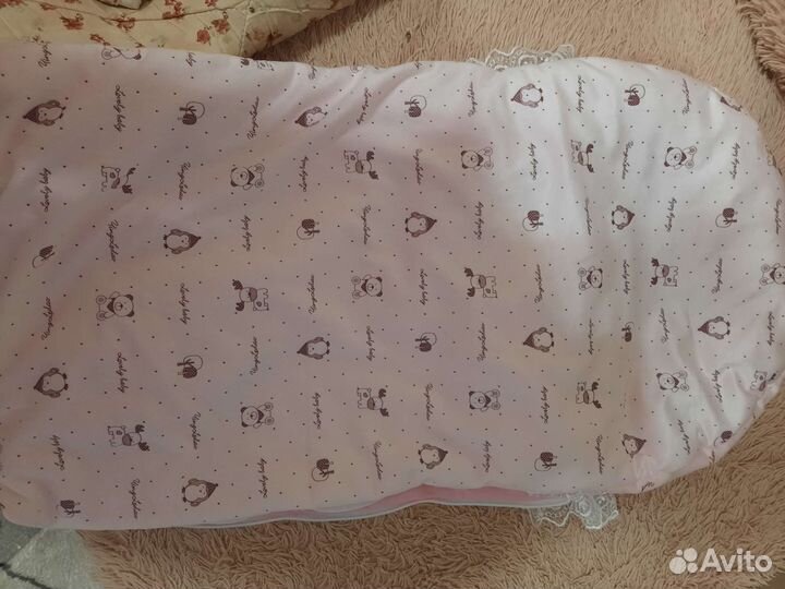 Конверт на выписку летний для девочки