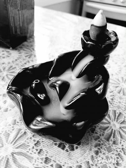 Лампа и конусы для стелящегося ароматного дыма