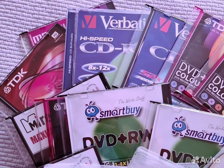 Cd диски чистые 26 шт. пакетом