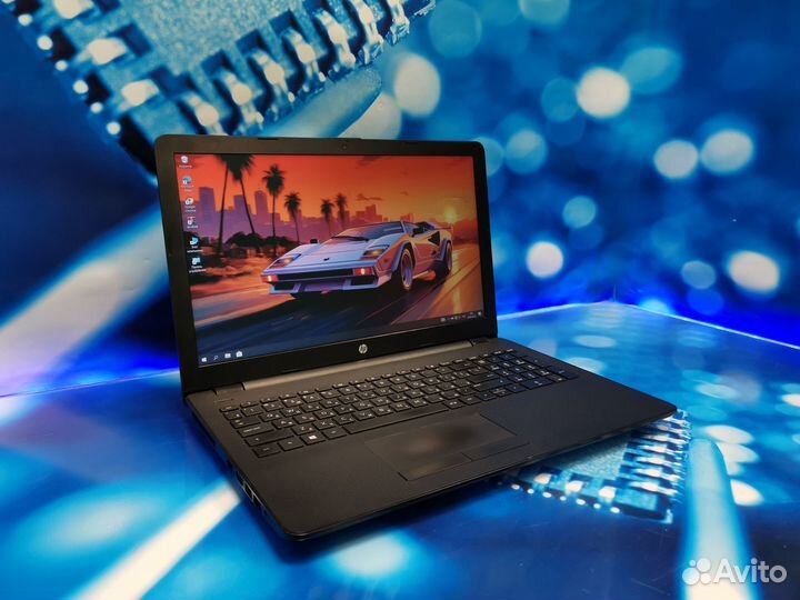 Мультимедийный HP на A12 / R7 / SSD128gb + HDD1tb