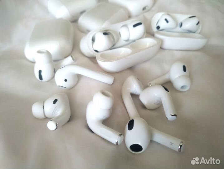 Airpods 2, 3, pro, pro 2 - все модели по частям