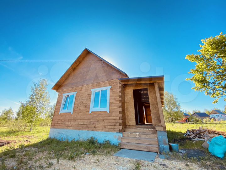 Дом 70 м² на участке 7,5 сот.