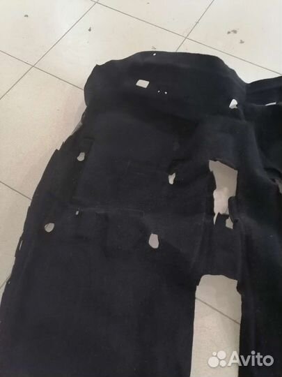 Пол ковролин салона Renault megane 3 Рено меган3