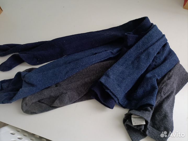 Теплые брюки рост 128