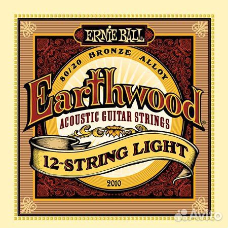 Ernie Ball P02010 Earthwood Light Струны