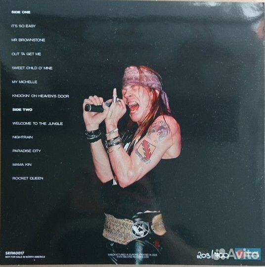 Виниловая пластинка Guns N' Roses - Live In New Yo