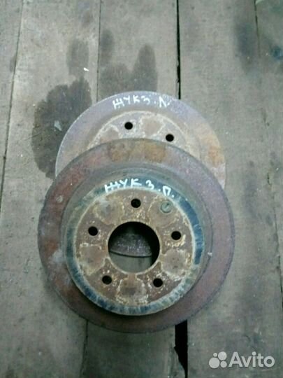 Диски тормозные задние Ниссан Жук