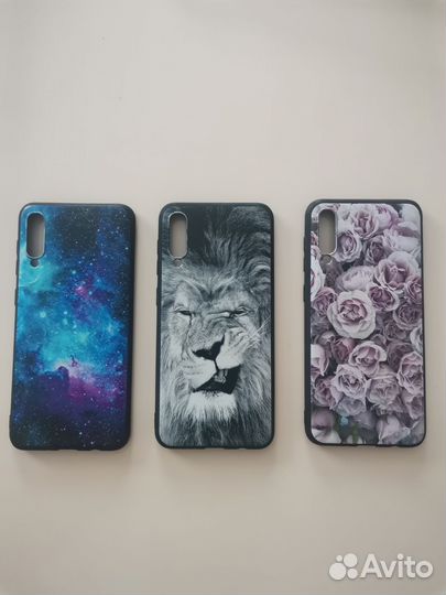 Чехлы 3 шт на телефон Samsung A50