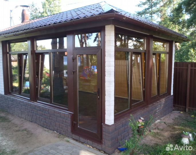 Остекление: беседок веранд(в рассрочку)