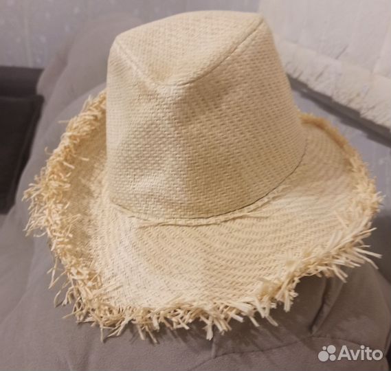 Соломенная шляпа мужская