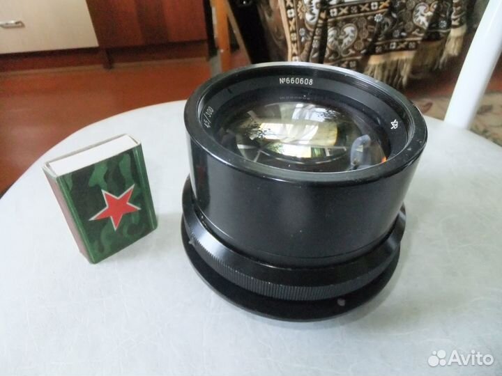 Советский объектив для крупноформатных камер
