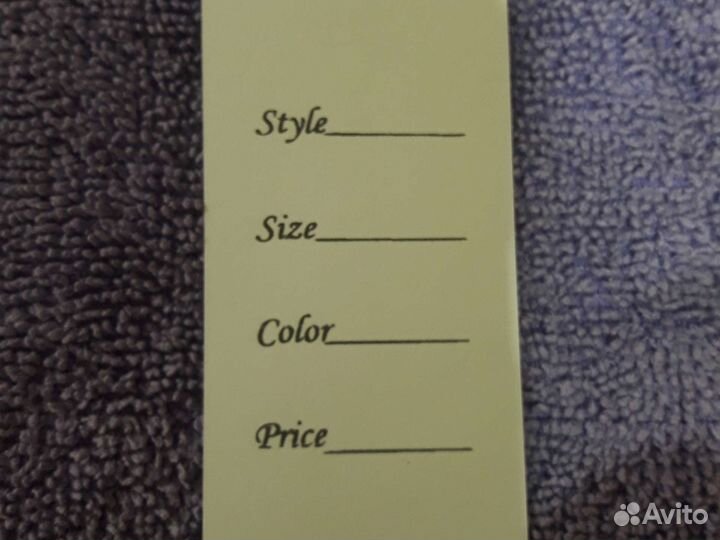 Этикетки для одежды