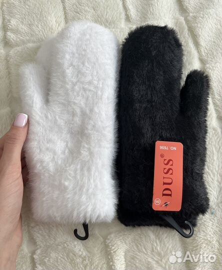 Варежки теплые