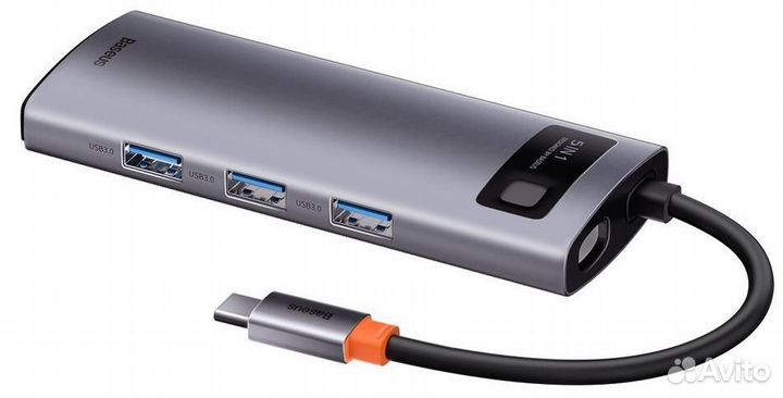 USB-хаб Baseus Metal Gleam Series 5 in 1