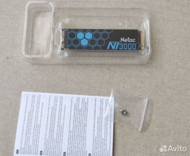 SSD M2 nvme 1TB 512gb 256gb netac новые