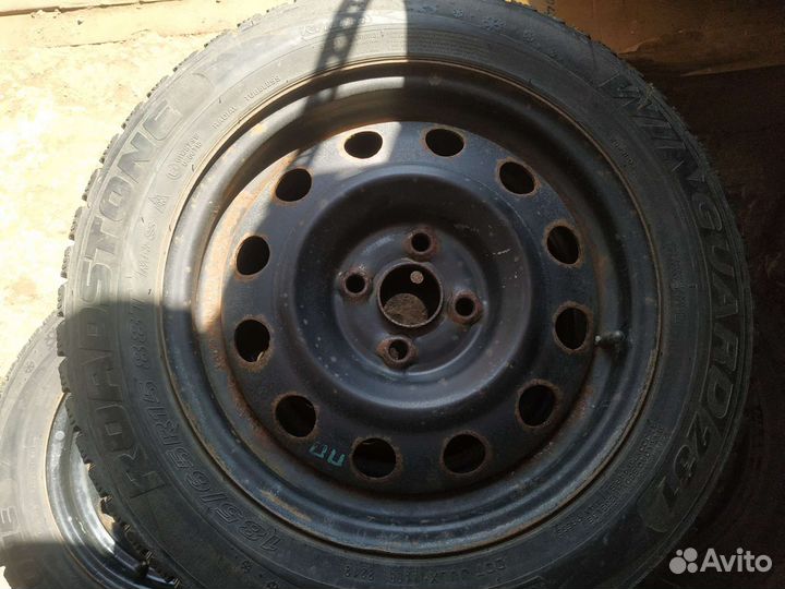 Зимние Hyundai Solaris l, ll Шипы r15