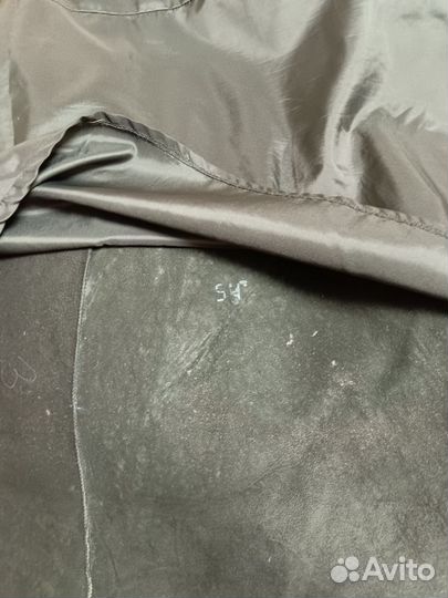 Шуба астраган с чернобуркой 46