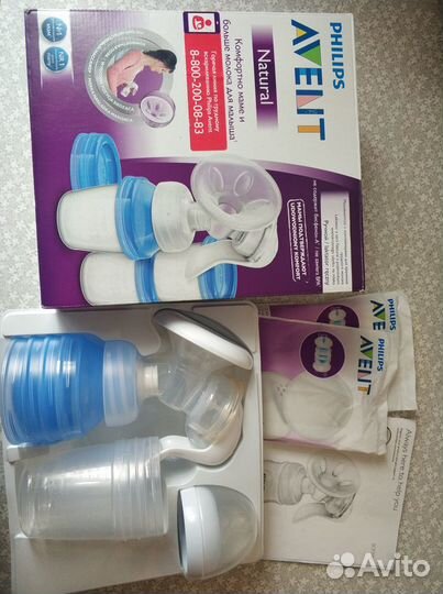 Молокоотсос ручной Philips avent Natural SCF 330