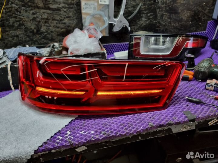Audi Q7 4m 2015-2019 Задние фонари комплект