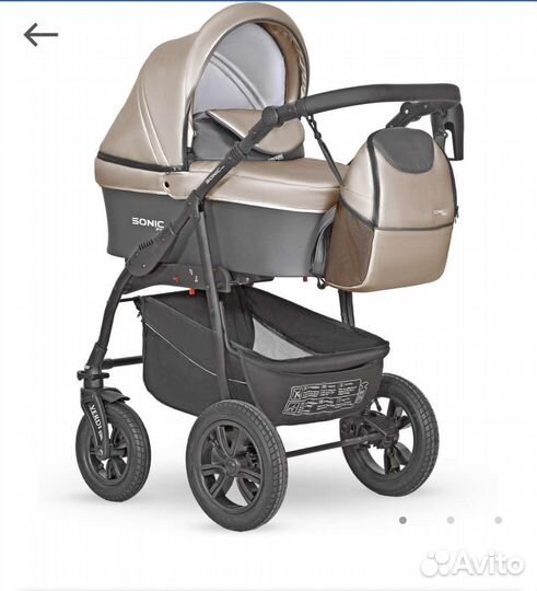 Прогулочная коляска 3 в 1 verdy sonic pro