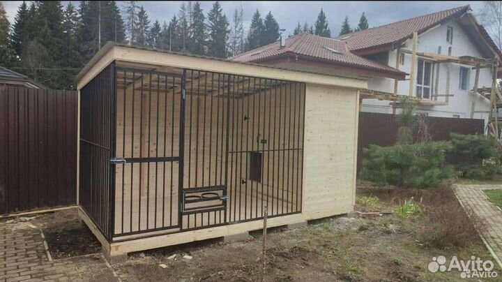 Вольер для собак уличный утепленный