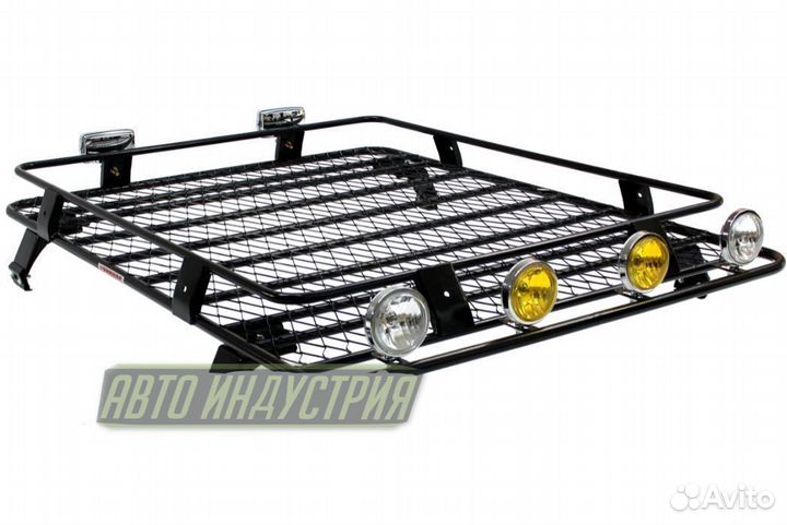 Багажник нива корзина с сеткой облегчён уникар