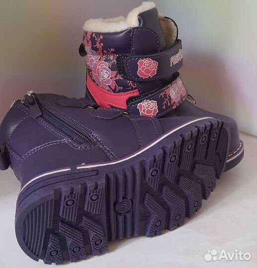 Ботиночки зимние на девочку