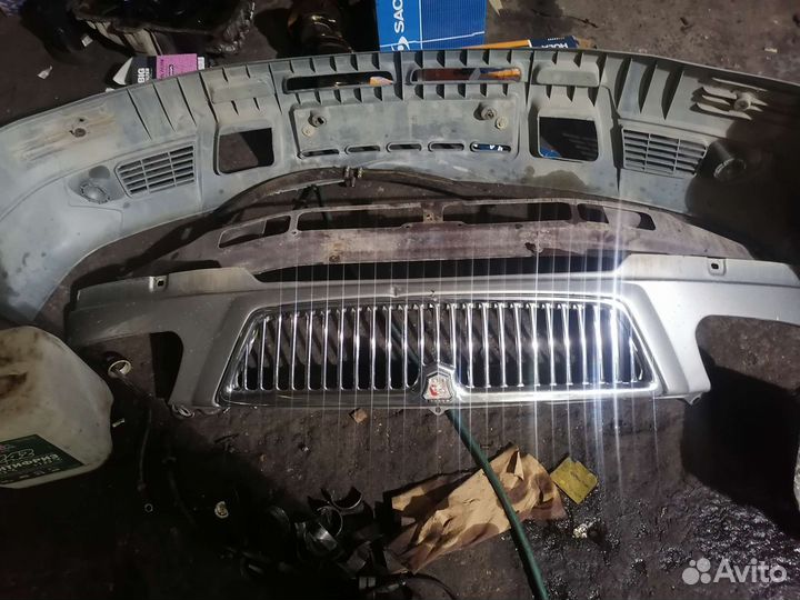 Бампер на соболь передний