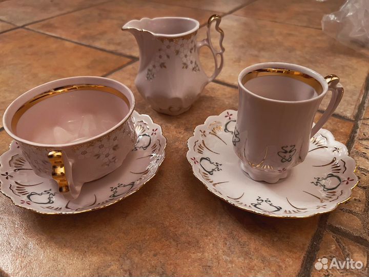 Розовый фарфор Чехословакия