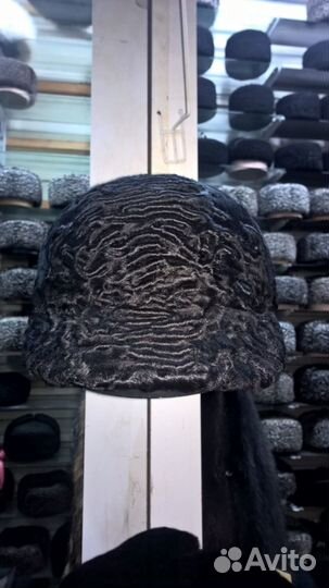 Антика каракуль ушанка папаха
