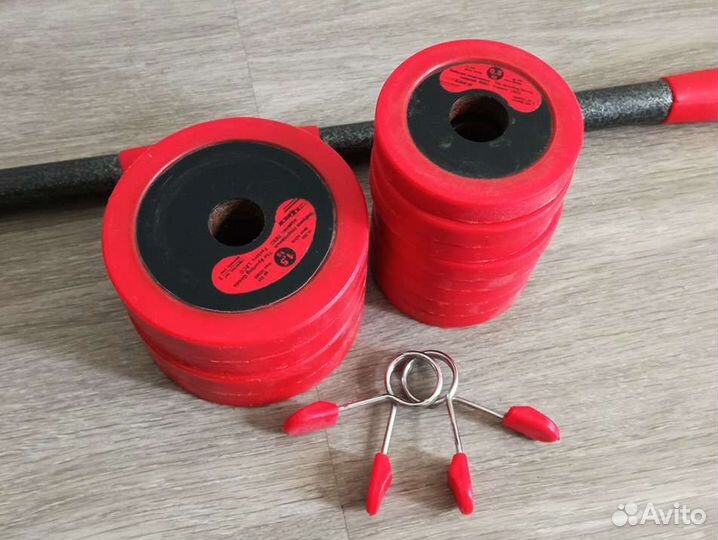 Штанга гриф + блины