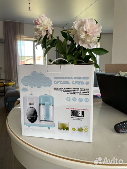 Пароварка блендер для детского питания