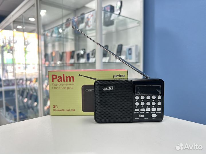 Радиоприемник Perfeo Palm (вр80)