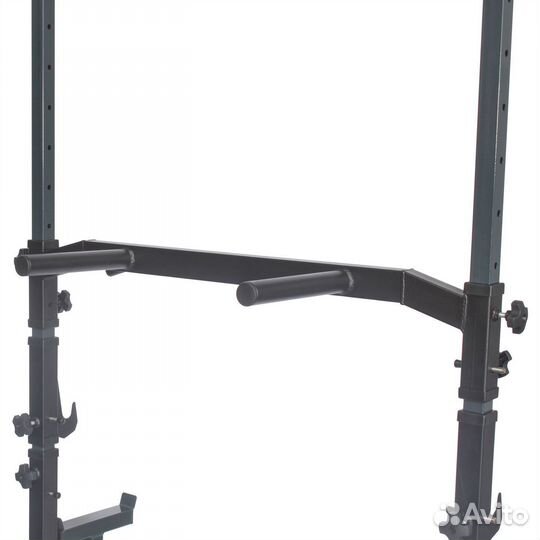 Стойка под штангу с турником и брусьями Domsen