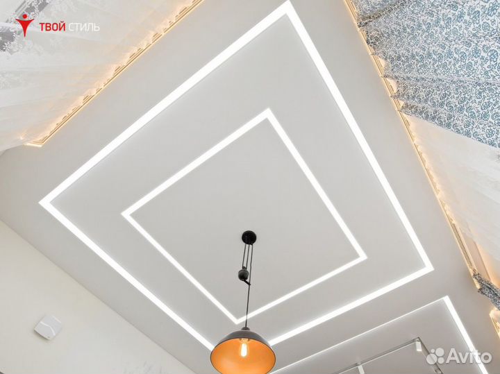 Натяжные потолки без пыли и грязи