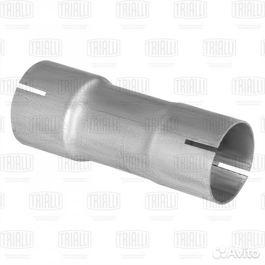 Соединитель труб глушителя под хомут d50 d55 L150