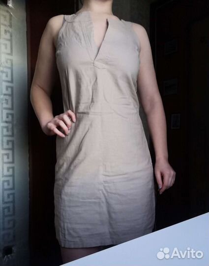 Платье льняное