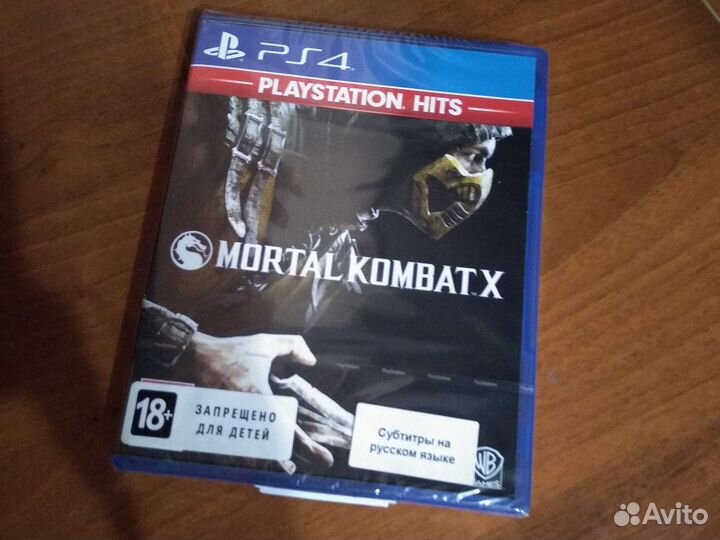 Mortal kombat X игра PS4