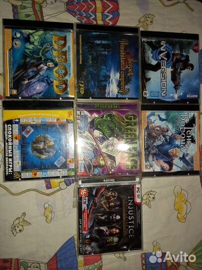 Игровые диски на пк