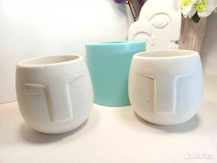 Силиконовая форма для гипса бетона Спящий Муар