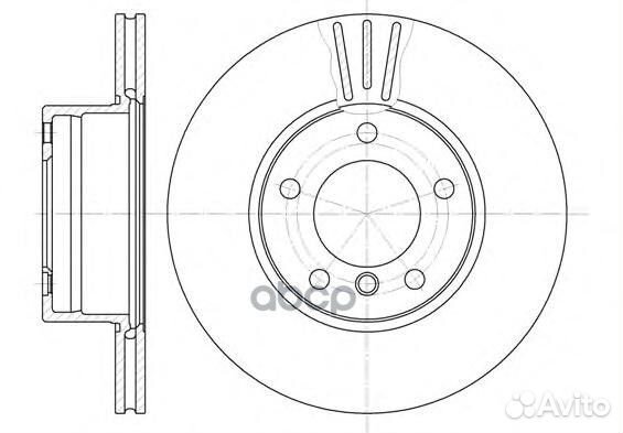Диск тормозной 651410 Road house
