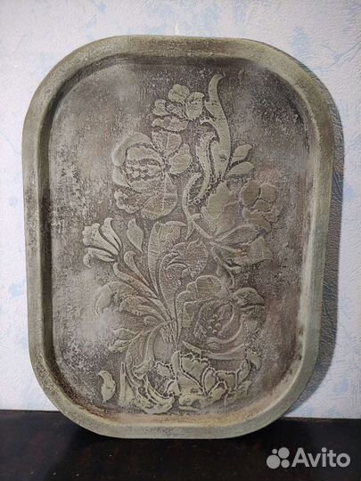 Поднос ручная работа