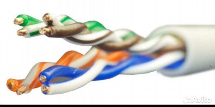 Кабель витая пара utp 5e медь