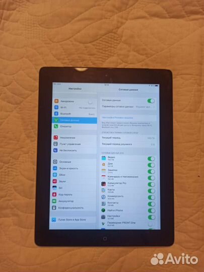 iPad 4 16gb sim + WiFi