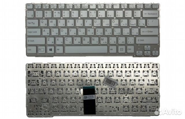 Клавиатура Sony SVE141 Silver