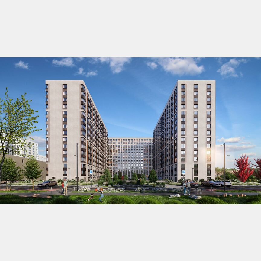 1-к. квартира, 35,9 м², 14/15 эт.